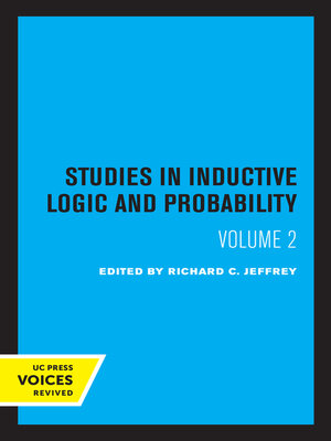 cover image of Studies in Inductive Logic and Probability, Volume II